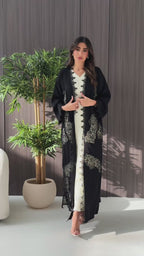 R244  Classic Black Eid Abaya collection
