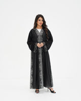 R 330 Black Embroidered Abaya Abaya for Women UAE – Abaya – Rutba Fashion Abaya