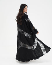 R 332 Black Beaded Abaya Abaya for Women UAE – Abaya – Rutba Fashion Abaya