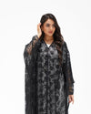 R 347 Black Dantel Abaya Abaya for Women UAE – Abaya – Rutba Fashion Abaya
