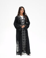 R 350 Black Embroidery Abaya Abaya for Women UAE – Abaya – Rutba Fashion Abaya