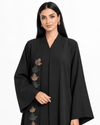 R 373 Leaf Design Office Wear Abaya Abaya for Women UAE – Abaya – Rutba Fashion Abaya