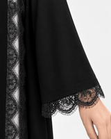 R 381 Black Premium Office Wear Abaya Abaya for Women UAE – Abaya – Rutba Fashion Abaya