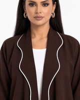 R 385 Coat Style Office Wear Abaya Abaya for Women UAE – Abaya – Rutba Fashion Abaya