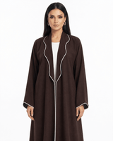 R 385 Coat Style Office Wear Abaya Abaya for Women UAE – Abaya – Rutba Fashion Abaya