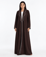 R 385 Coat Style Office Wear Abaya Abaya for Women UAE – Abaya – Rutba Fashion Abaya