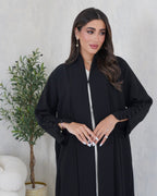 R106 Black Abaya Set Abaya for Women UAE – Abaya – Rutba Fashion Abaya