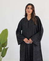 R108 Black Abaya Set Abaya for Women UAE – Abaya – Rutba Fashion Abaya