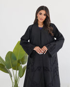 R111 Black Abaya Set Abaya for Women UAE – Abaya – Rutba Fashion Abaya
