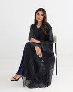 R112 Black Abaya Set Abaya for Women UAE – Abaya – Rutba Fashion Abaya