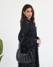 R119 Black Abaya Set Abaya for Women UAE – Abaya – Rutba Fashion Abaya