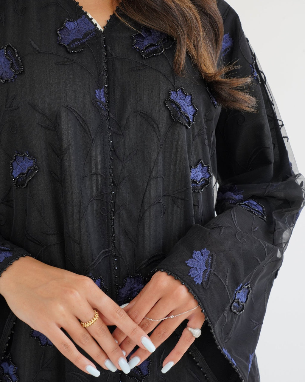 R119 Black Abaya Set Abaya for Women UAE – Abaya – Rutba Fashion Abaya