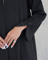 R125 Black Abaya Set Abaya for Women UAE – Abaya – Rutba Fashion Abaya