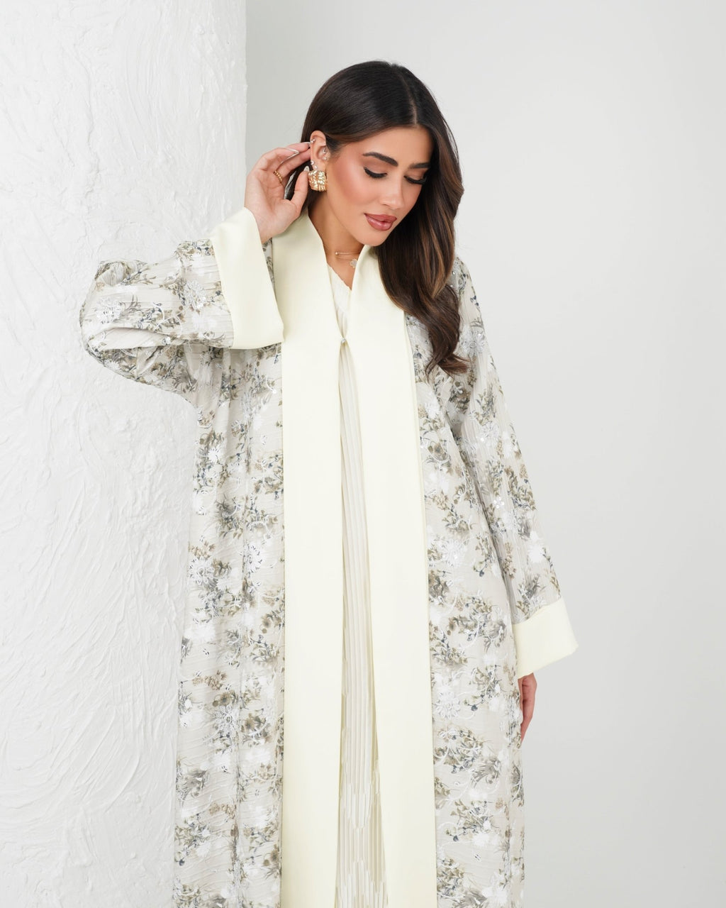 R133 Diva Abaya Set Abaya for Women UAE – Abaya – Rutba Fashion Abaya