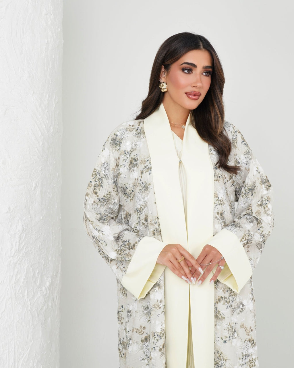 R133 Diva Abaya Set Abaya for Women UAE – Abaya – Rutba Fashion Abaya