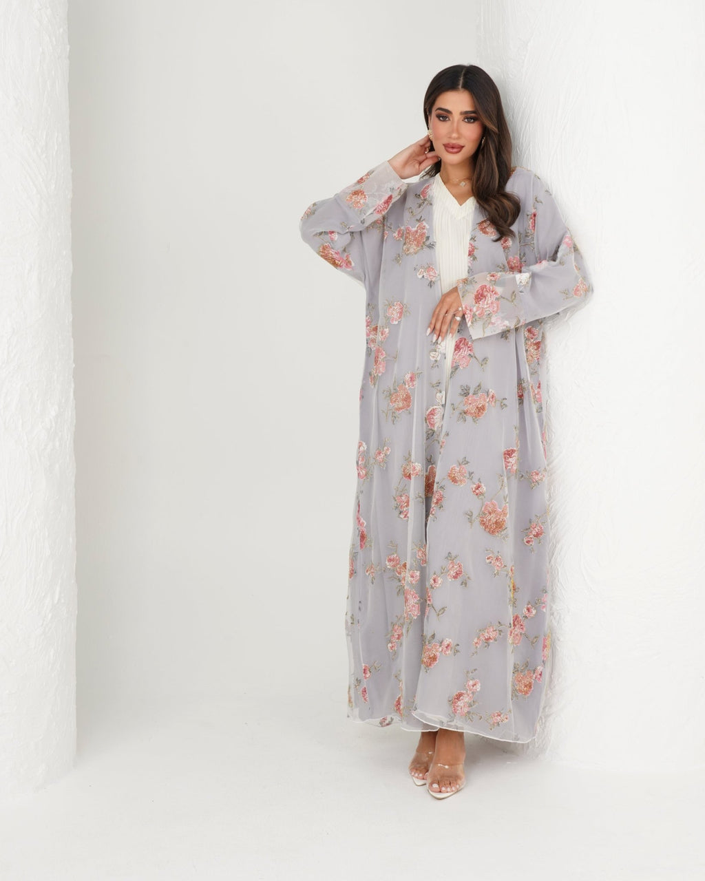 R135 Party wear Abaya Set Abaya for Women UAE – Abaya – Rutba Fashion Abaya
