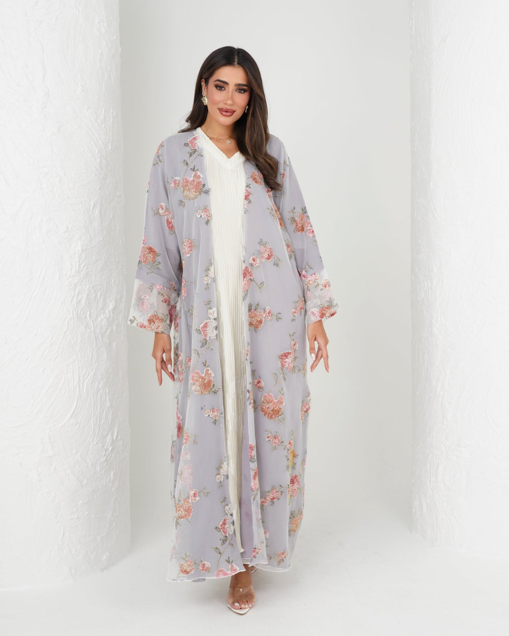 R135 Party wear Abaya Set Abaya for Women UAE – Abaya – Rutba Fashion Abaya