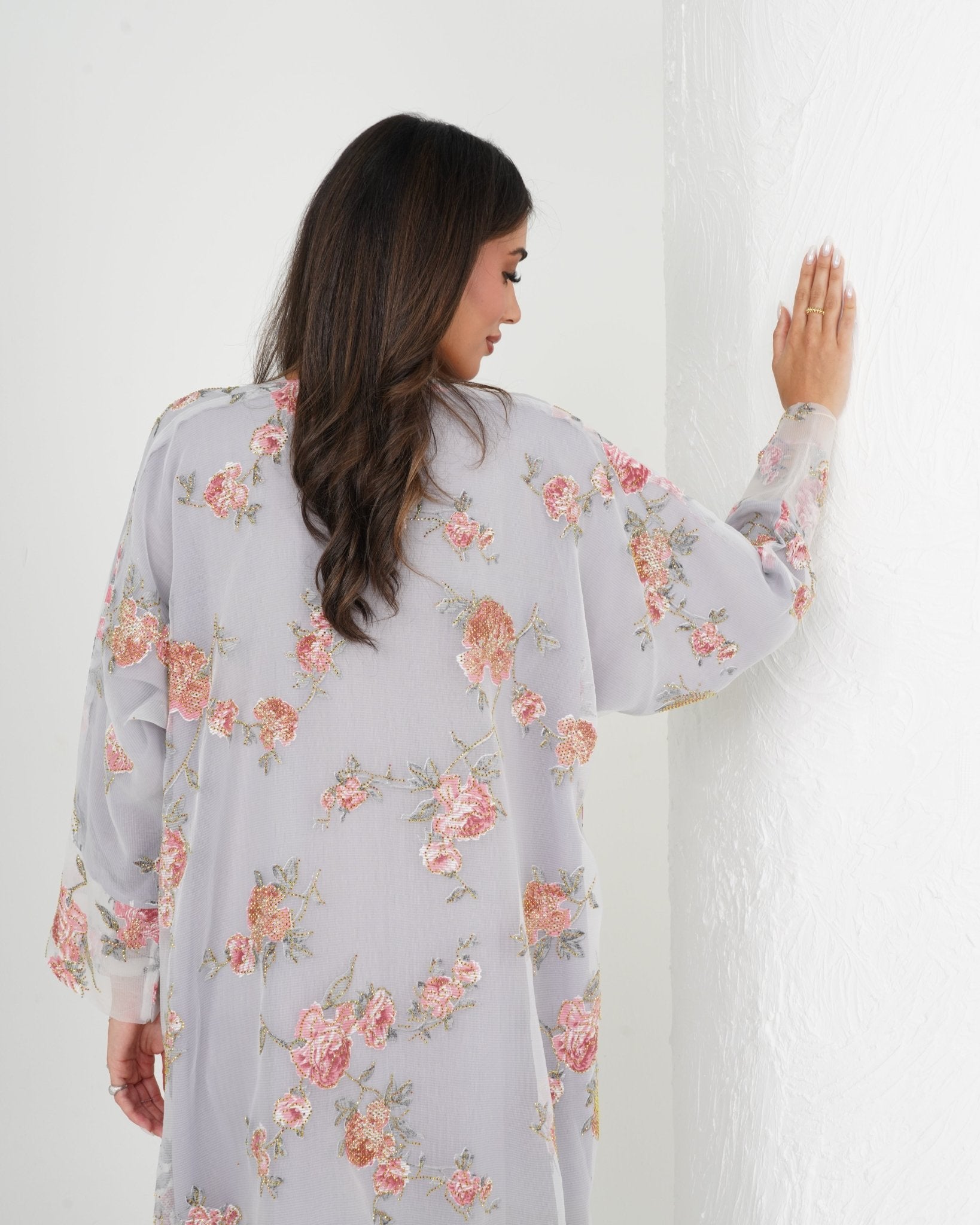 R135 Party wear Abaya Set Abaya for Women UAE – Abaya – Rutba Fashion Abaya