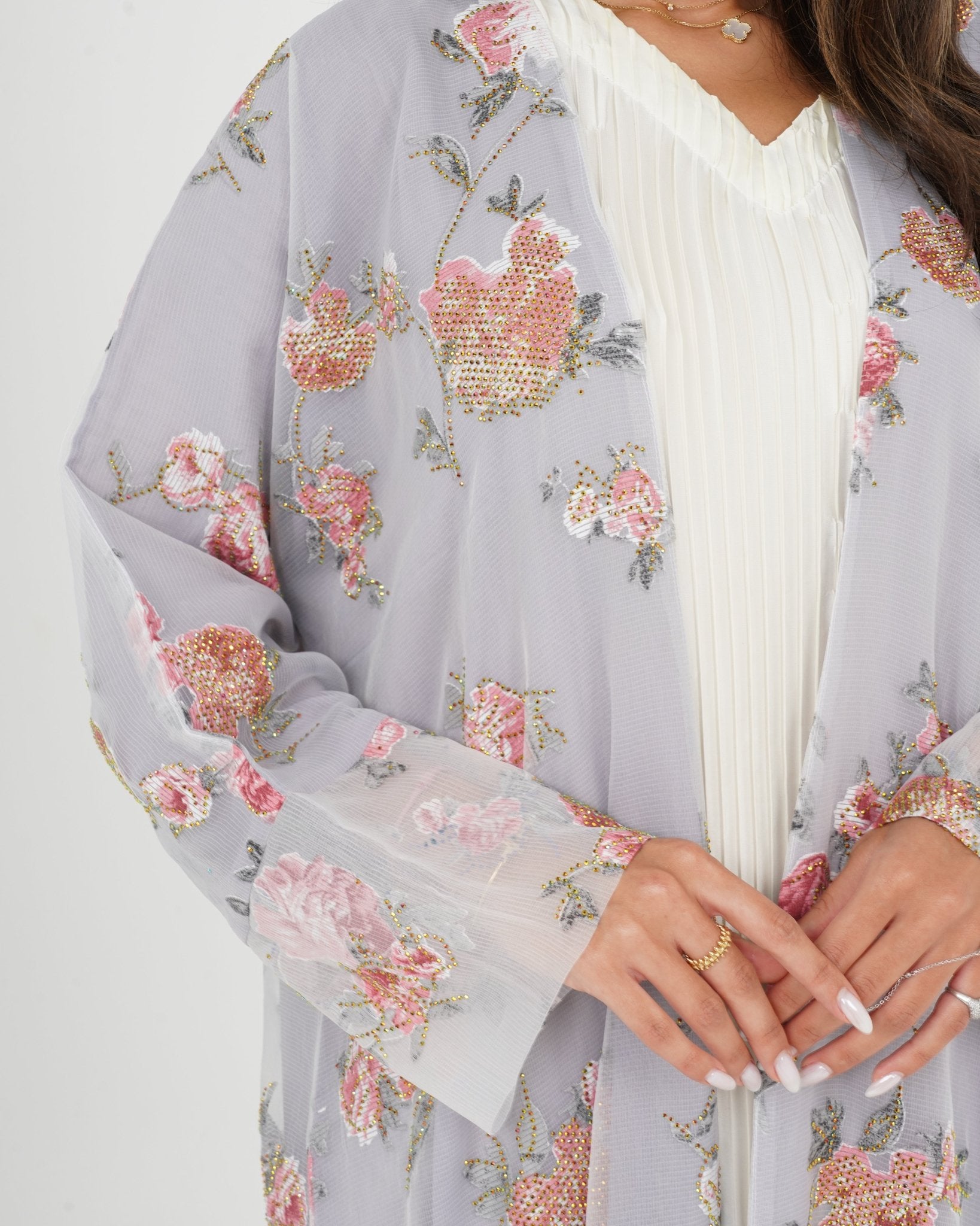 R135 Party wear Abaya Set Abaya for Women UAE – Abaya – Rutba Fashion Abaya