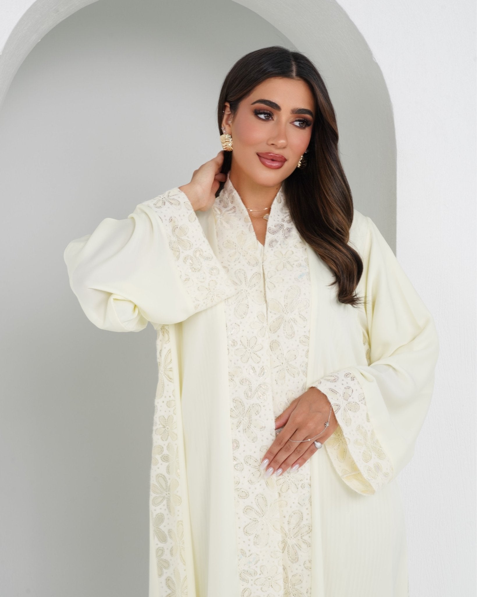 R149 Summer wear collection Abaya Set Abaya for Women UAE – Abaya – Rutba Fashion Abaya