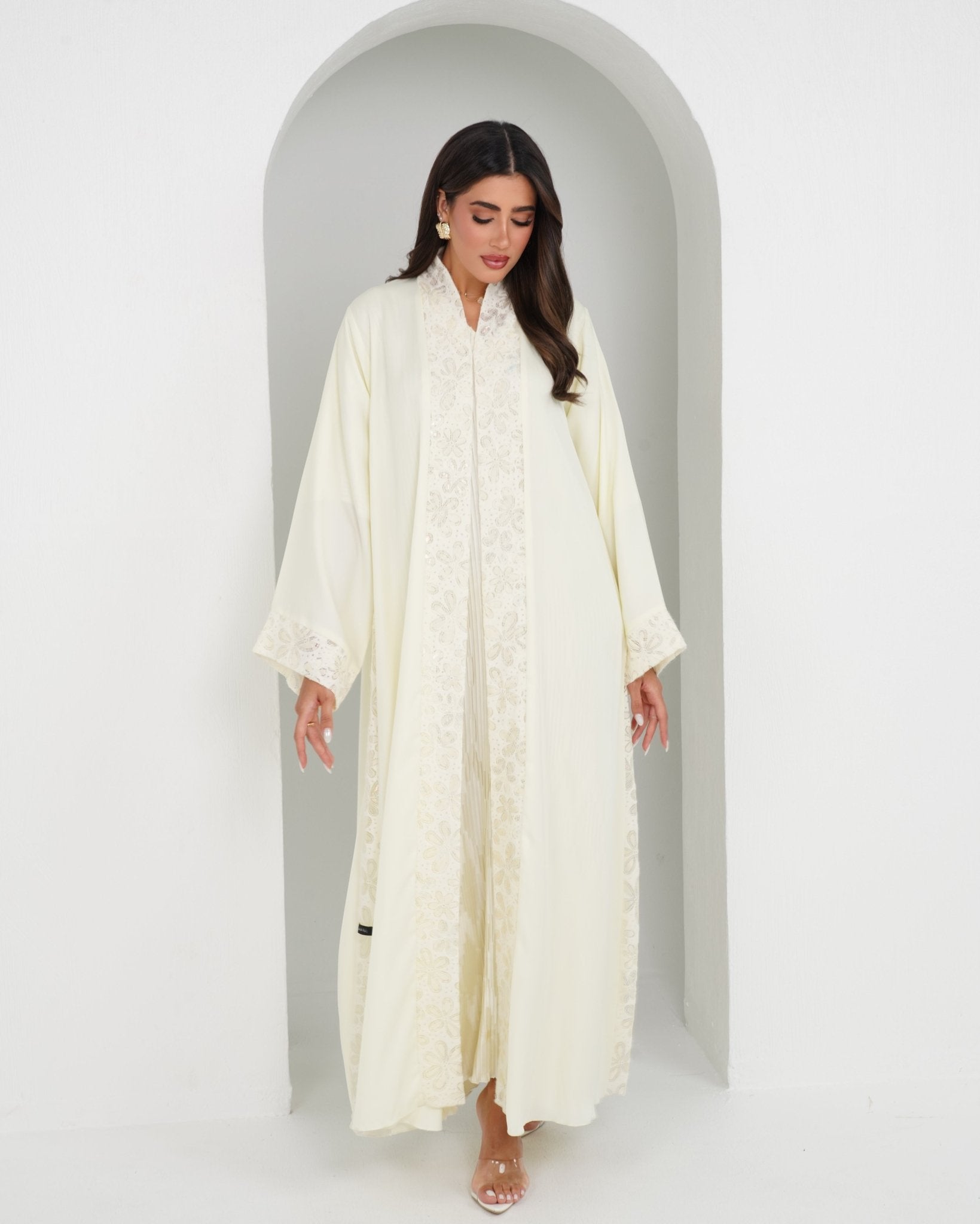 R149 Summer wear collection Abaya Set Abaya for Women UAE – Abaya – Rutba Fashion Abaya