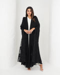 R160 Black wedding and party Collection Abaya Set Abaya for Women UAE – Abaya – Rutba Fashion Abaya