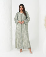 R168 Dantel Summer wear Abaya Set