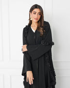 R179 Black Elegant collection Abaya Set Abaya for Women UAE – Abaya – Rutba Fashion Abaya