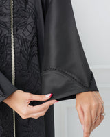 R183 Black elegant Designer Abaya Set Abaya for Women UAE – Abaya – Rutba Fashion Abaya