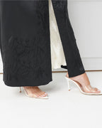 R183 Black elegant Designer Abaya Set Abaya for Women UAE – Abaya – Rutba Fashion Abaya