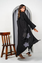 R199 Black Abaya Set Abaya for Women UAE – Abaya – Rutba Fashion Abaya