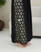 R240 Turkey Design Black Eid Abaya Abaya for Women UAE – Abaya – Rutba Fashion Abaya