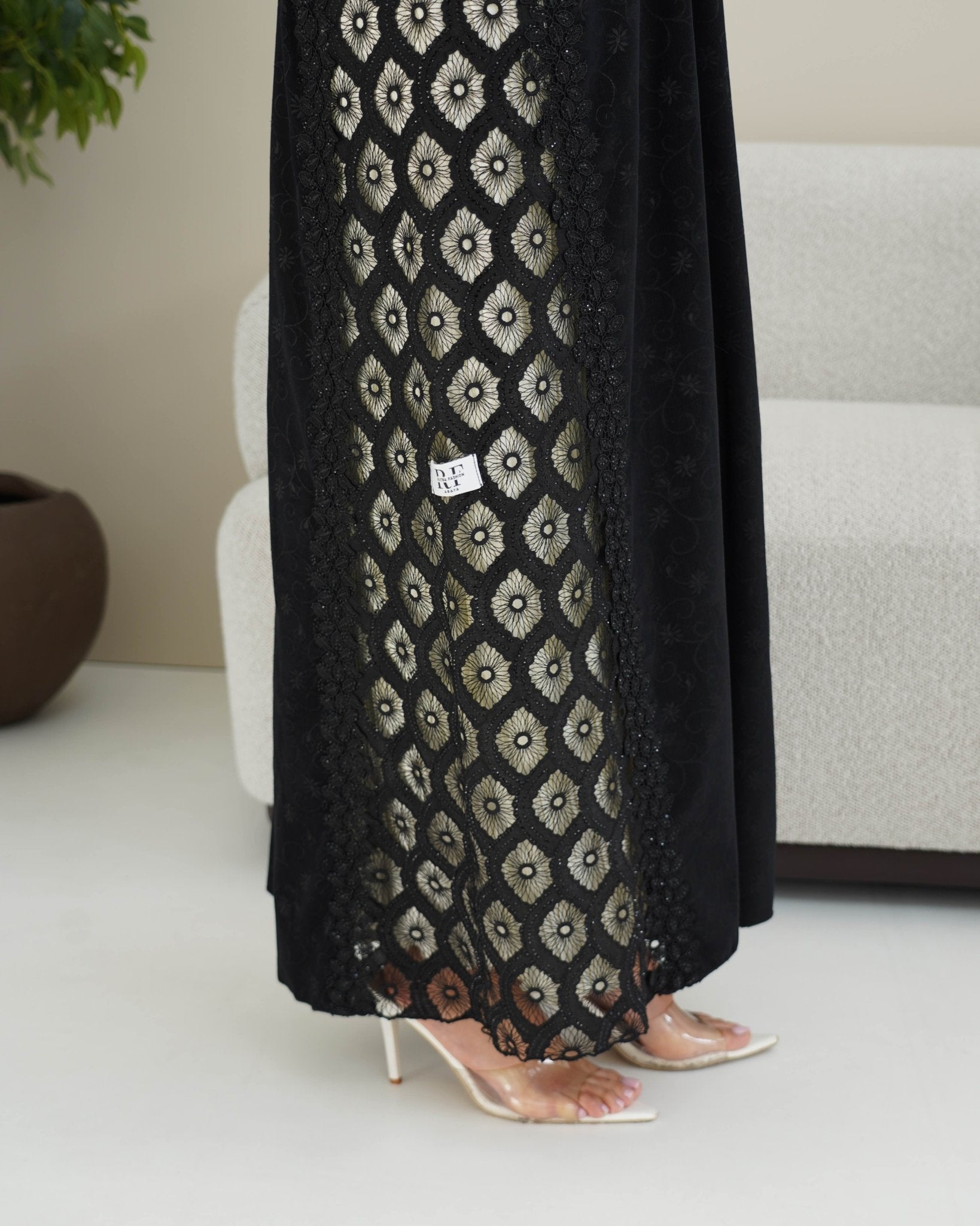 R240 Turkey Design Black Eid Abaya Abaya for Women UAE – Abaya – Rutba Fashion Abaya
