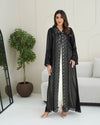 R249 Black Dantel Abaya For Eid Collection Abaya for Women UAE – Abaya – Rutba Fashion Abaya