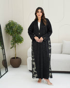 R250 Black Sequence Dantel Abaya For Eid Collection Abaya for Women UAE – Abaya – Rutba Fashion Abaya