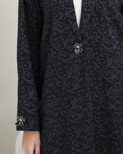 R250 Black Sequence Dantel Abaya For Eid Collection Abaya for Women UAE – Abaya – Rutba Fashion Abaya