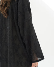 R256 Black Abaya set For Eid Collection Abaya for Women UAE – Abaya – Rutba Fashion Abaya