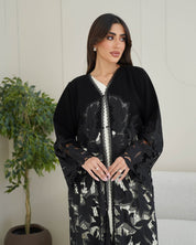 R262 party and Wedding Black Abaya Abaya for Women UAE – Abaya – Rutba Fashion Abaya