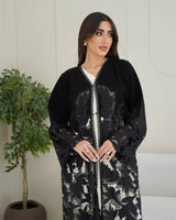 R262 party and Wedding Black Abaya Abaya for Women UAE – Abaya – Rutba Fashion Abaya