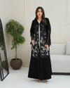 R262 party and Wedding Black Abaya Abaya for Women UAE – Abaya – Rutba Fashion Abaya