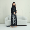 R270 5D Flower & Bead Work Elegant Abaya Abaya for Women UAE – Abaya – Rutba Fashion Abaya