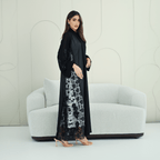 R270 5D Flower & Bead Work Elegant Abaya Abaya for Women UAE – Abaya – Rutba Fashion Abaya