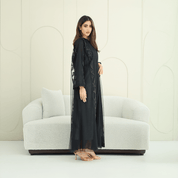R275 | Stylish Cutting - Edge Abaya Abaya for Women UAE – Abaya – Rutba Fashion Abaya