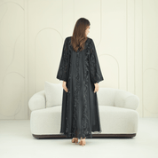 R275 | Stylish Cutting - Edge Abaya Abaya for Women UAE – Abaya – Rutba Fashion Abaya