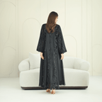 R275 | Stylish Cutting - Edge Abaya Abaya for Women UAE – Abaya – Rutba Fashion Abaya