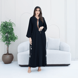 R283 | Elegant Gulf Cut Abaya