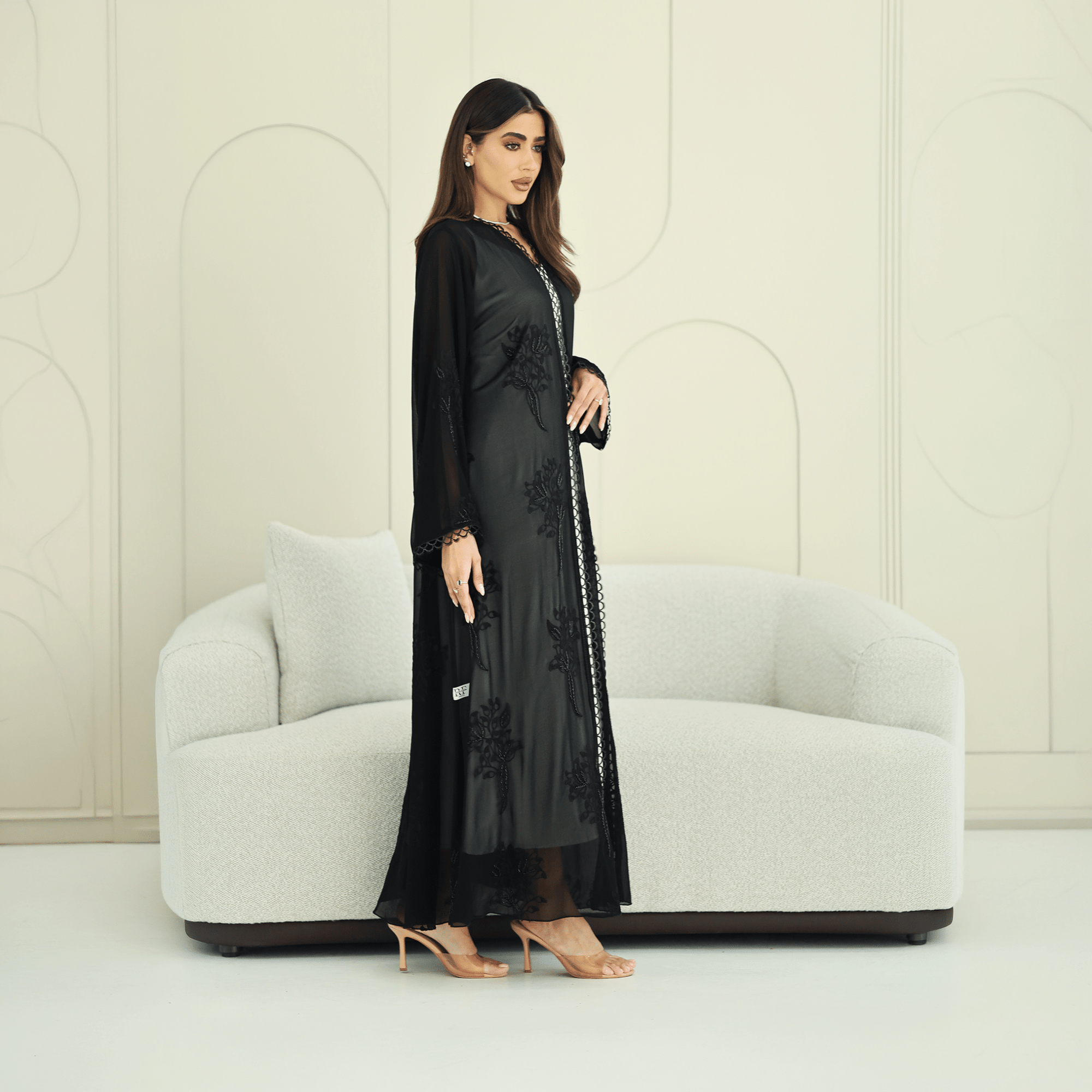 R284 | Luxury Japan Chiffon Abaya Abaya for Women UAE – Abaya – Rutba Fashion Abaya