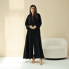 R289 | Classic Black Abya Abaya for Women UAE – Abaya – Rutba Fashion Abaya