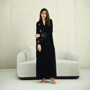 R291 | New Collection Arabian Crape Abaya Abaya for Women UAE – Abaya – Rutba Fashion Abaya