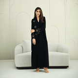 R291 | New Collection Arabian Crape Abaya Abaya for Women UAE – Abaya – Rutba Fashion Abaya